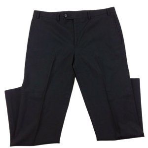 Lauren Ralph Lauren Dress Pants Straight Leg Flat Front Black